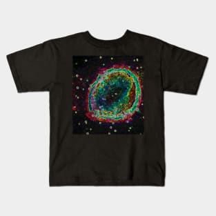 Black Panther Art - Glowing Edges 177 Kids T-Shirt